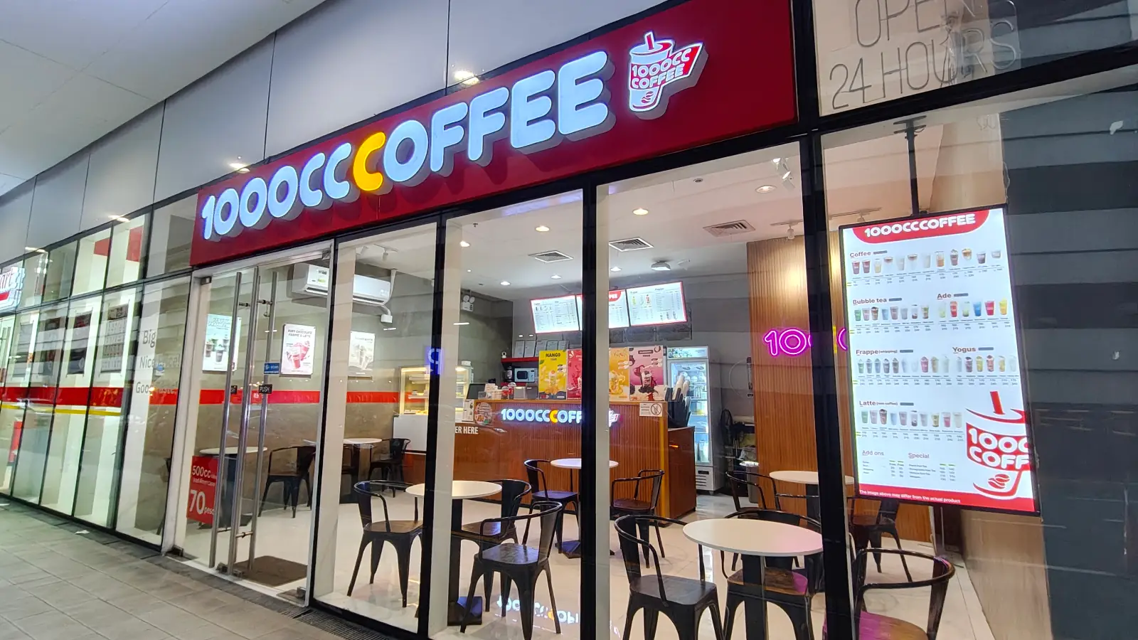 1000CC COFFEE in SM City North EDSA